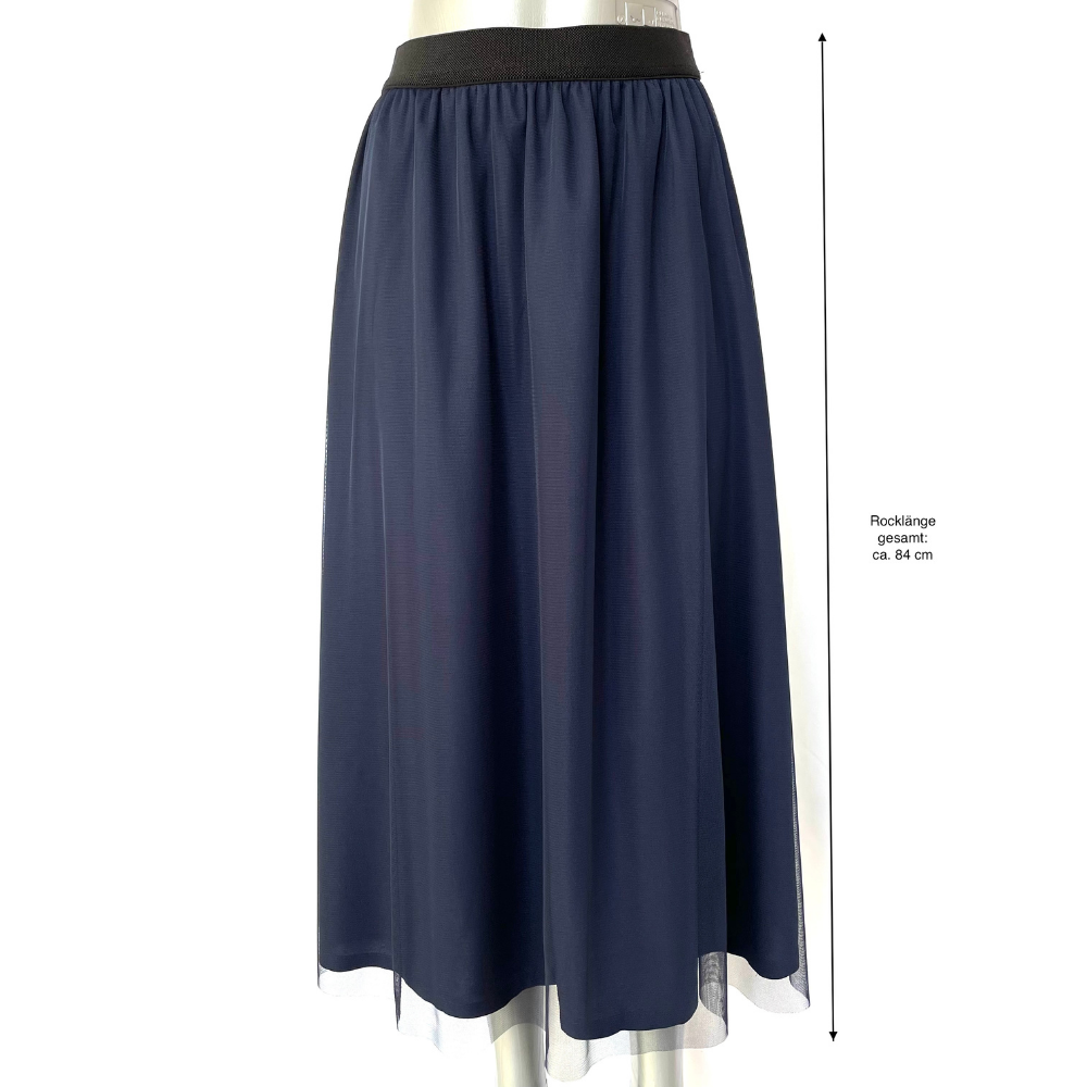 PEM PEM Damen Tüllrock, navy