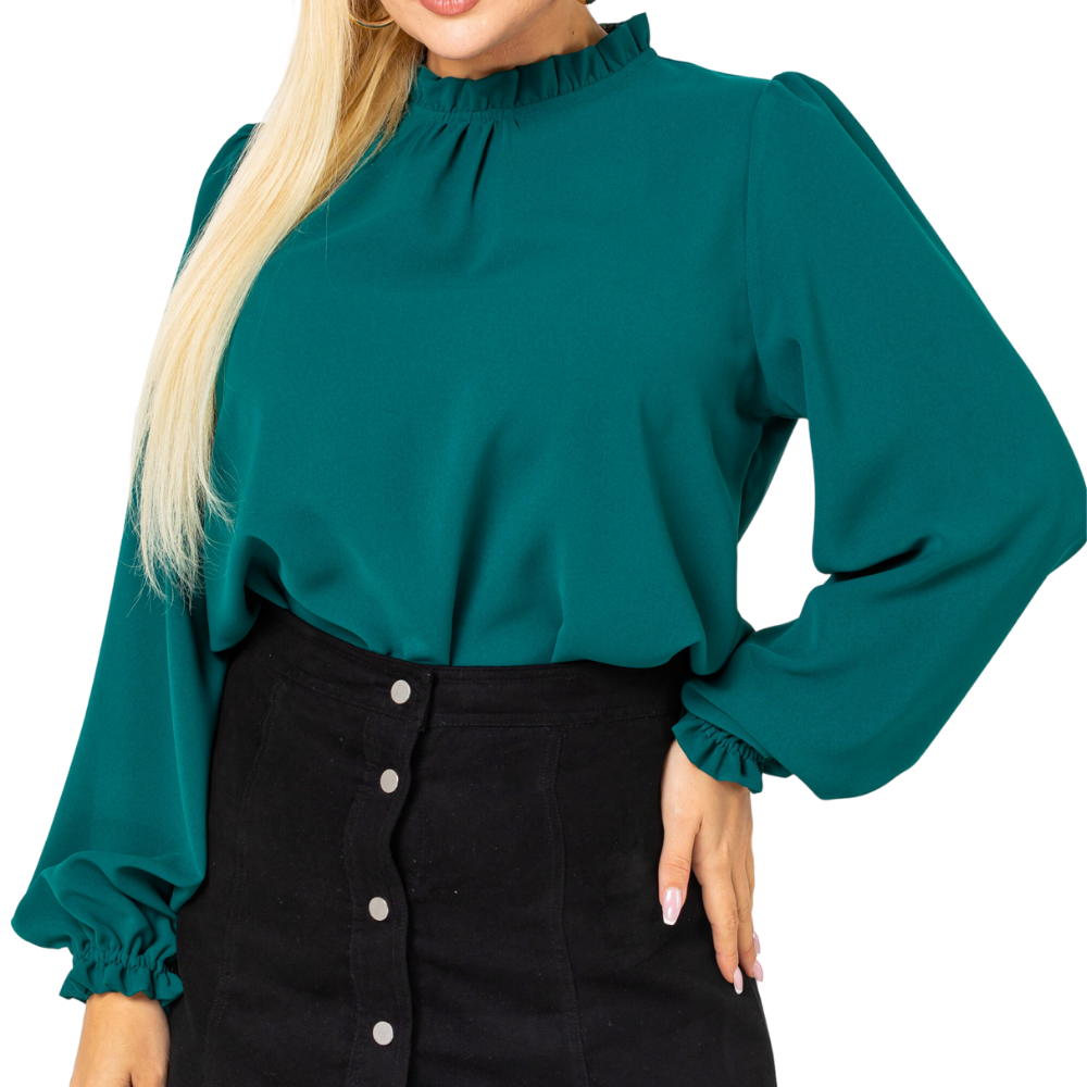 Damen Schlupfbluse JULIA, grün