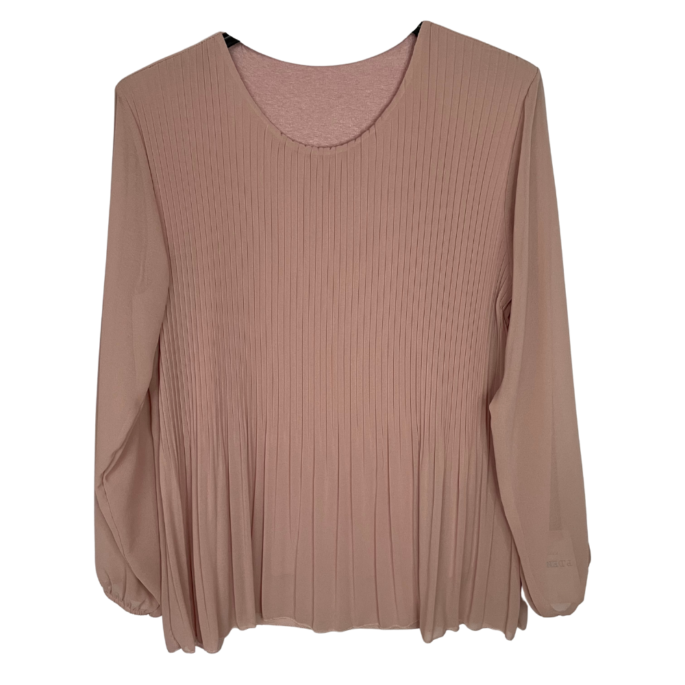 Damen Plisseebluse OLIVIA, rosa
