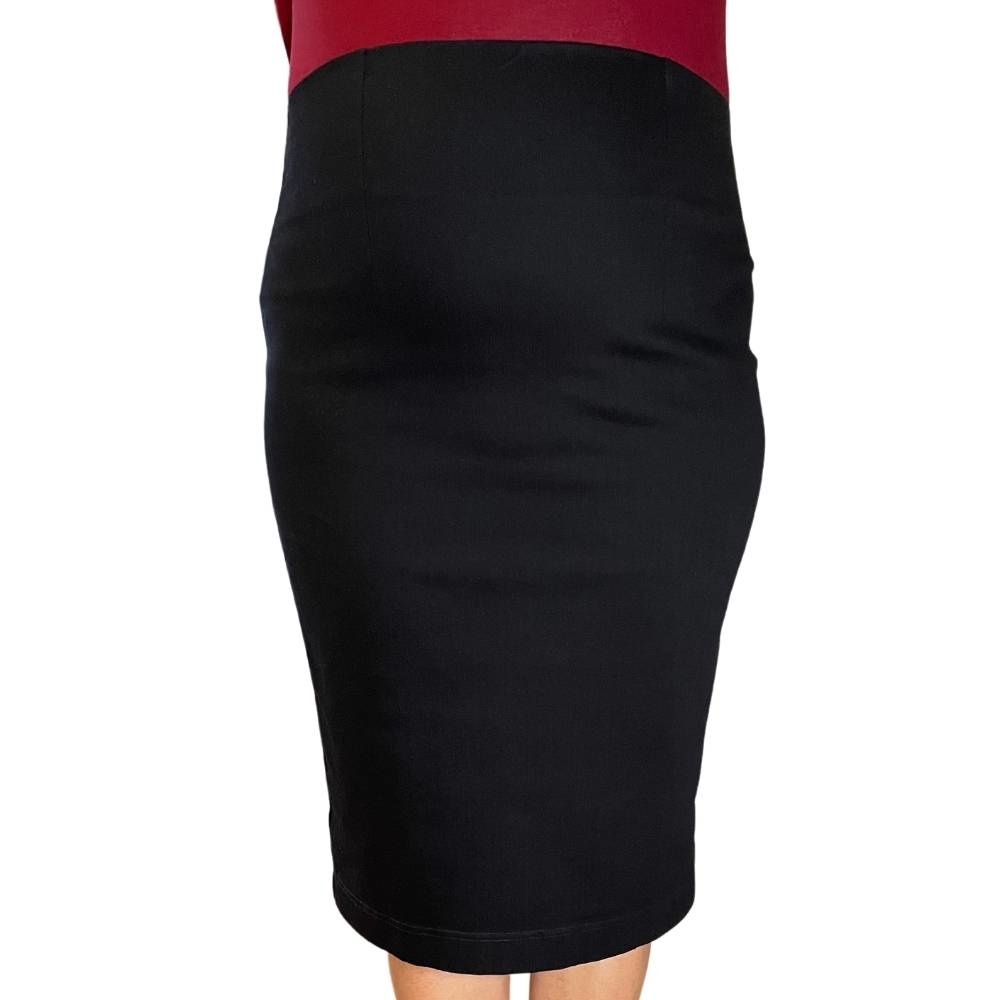 EXELIT DOO ELIT Damen Umstandsrock MIRIAM, schwarz, 70 cm