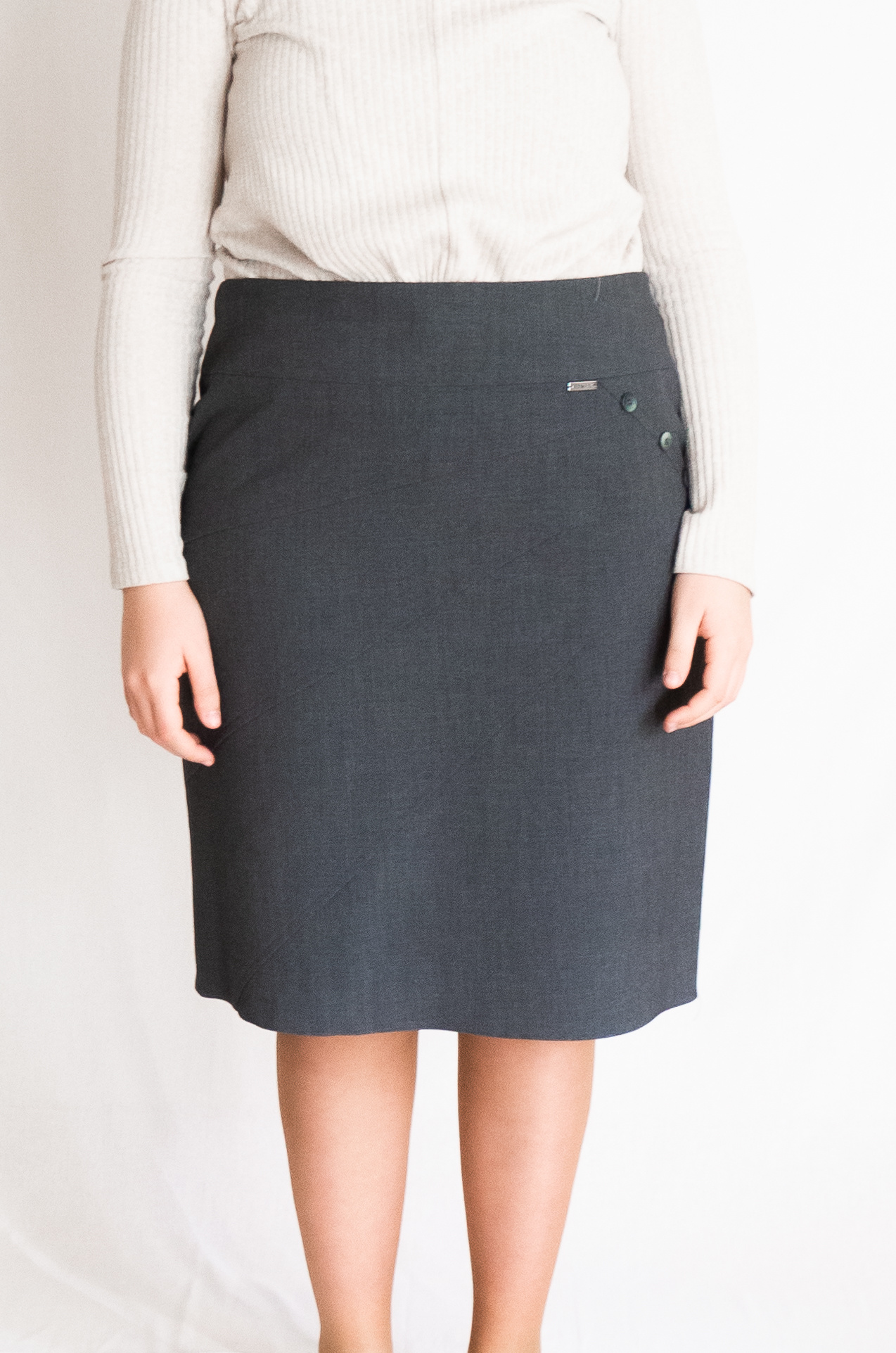 Renax Damenrock MELISSA, grau, 60cm