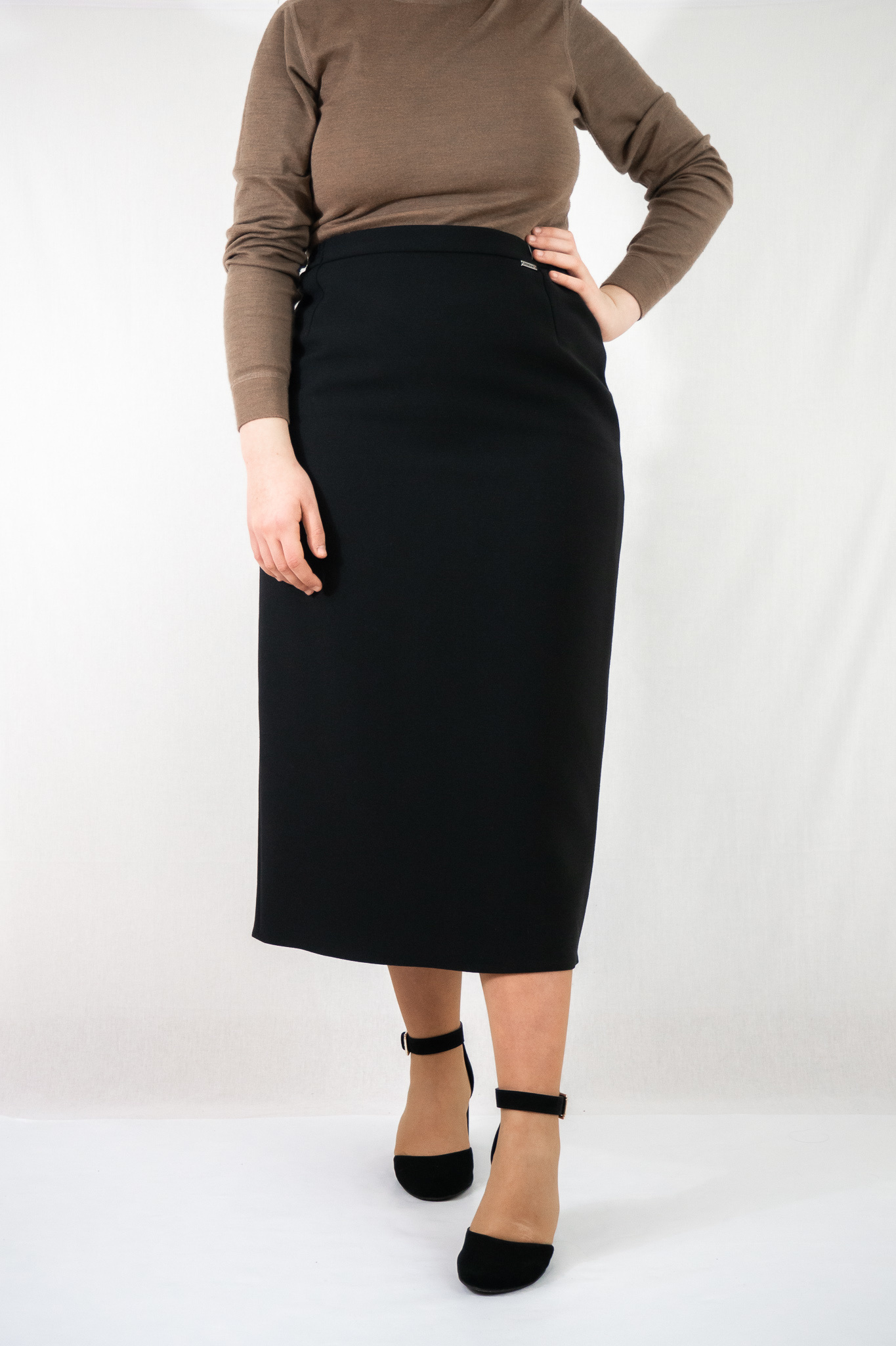 Renax Damenrock VERA, 85 cm, schwarz