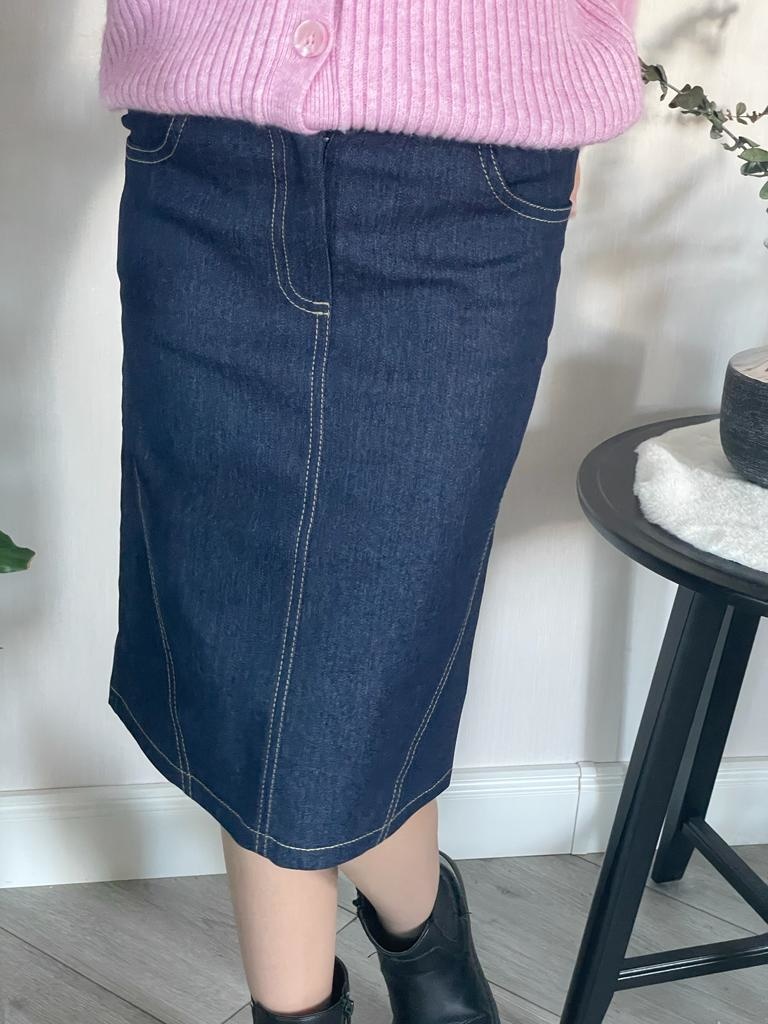 PEM PEM Mädchen Jeansrock DAJANA, jeans