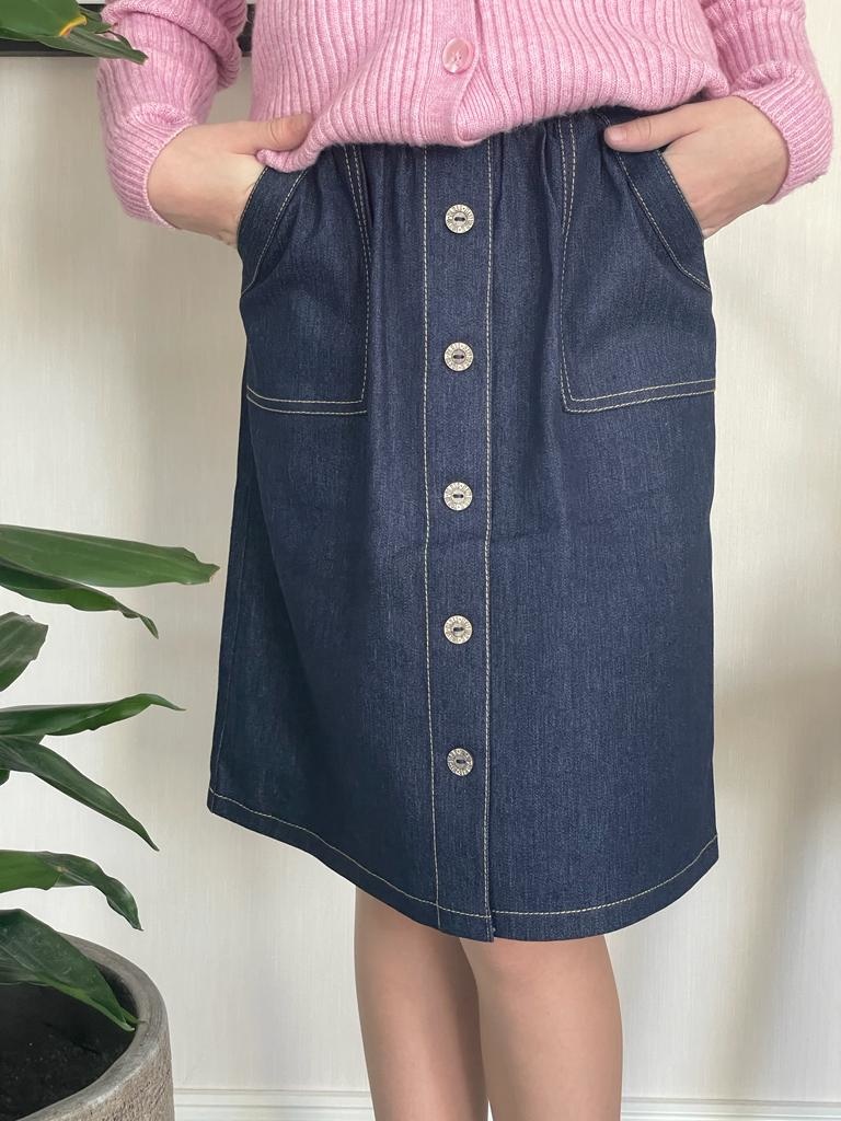 PEM PEM Mädchen Jeansrock ANNELIE, jeans