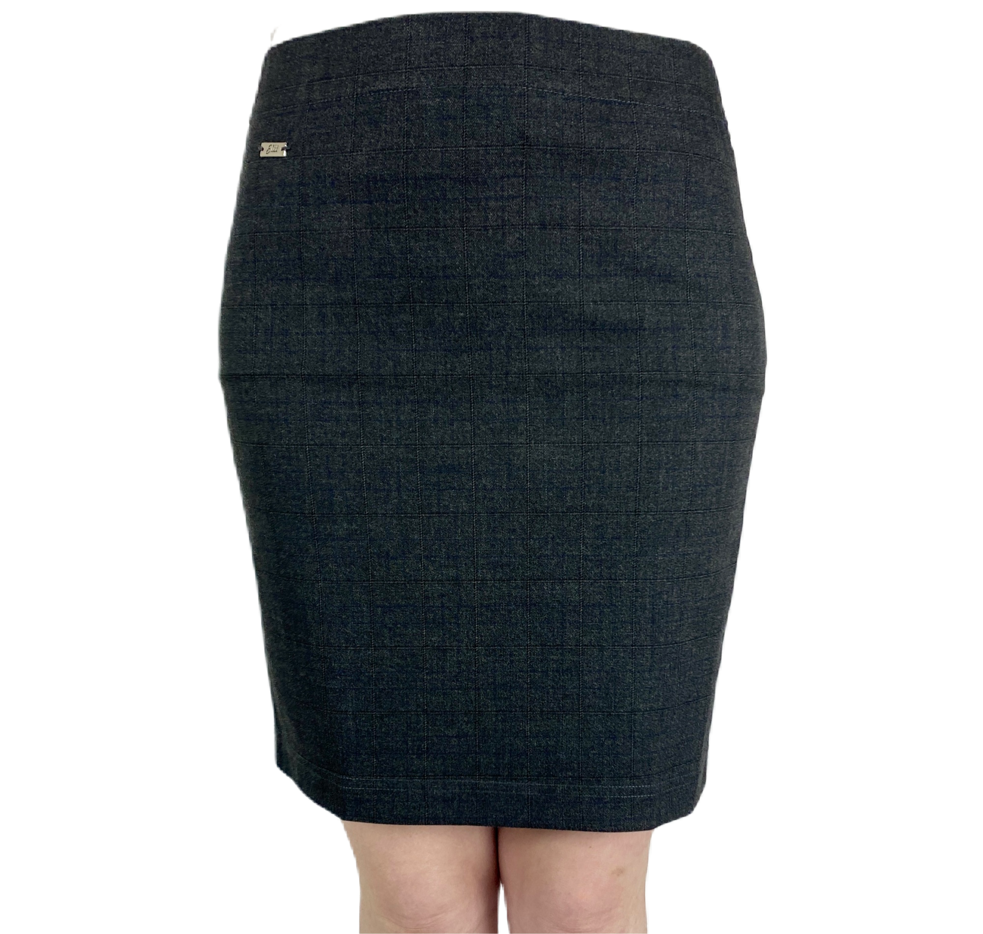 EXELIT ELIT Damen Strechrock, dunkelgrau, 50 cm