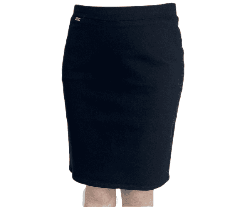 EXELIT DOO ELIT Damen Stretchrock INA, schwarz, 53 cm