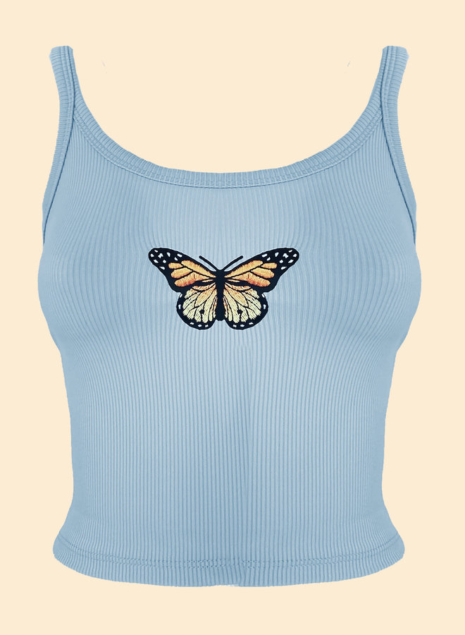 Top Papillon - Blue