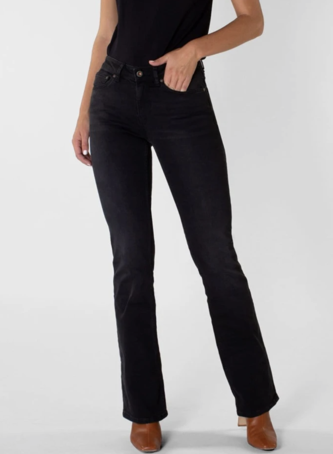 Kuyichi Amy Bootcut Faded Black