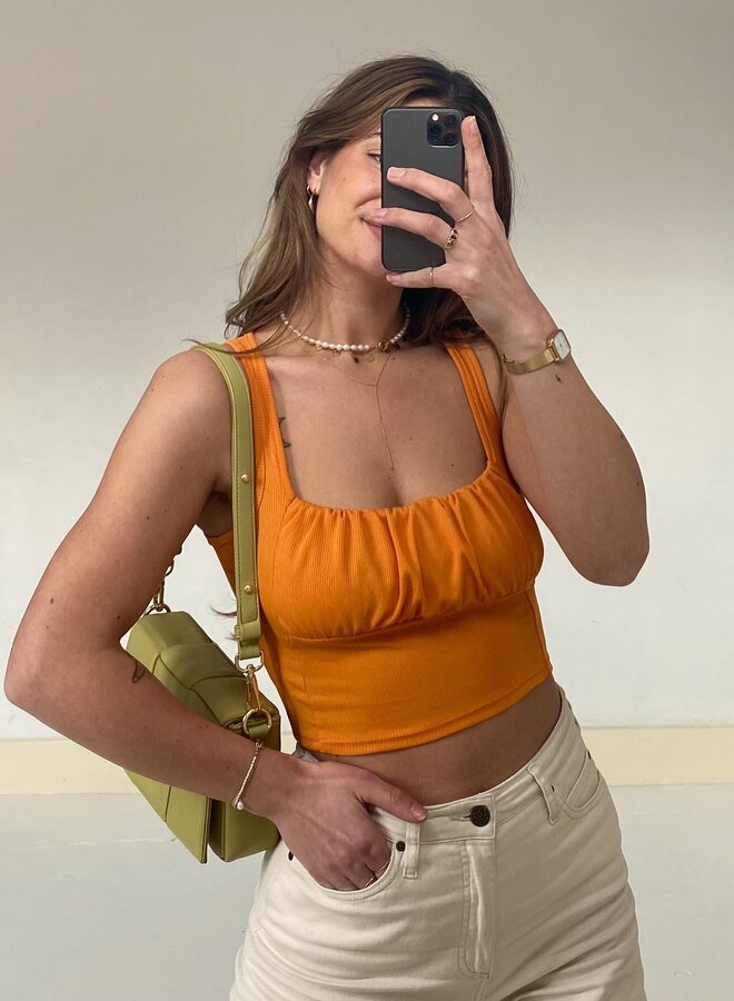 Top Hampton - Orange