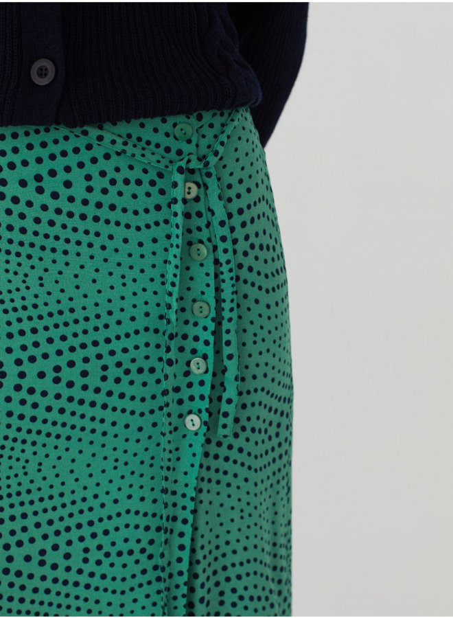 Nice Things Falda Op Dot Print Skirt