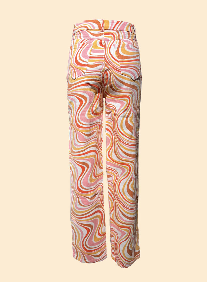 Swirl Jeans - Rose