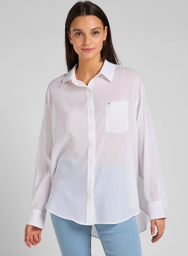 Lee One Pocket Shirt - Bright White