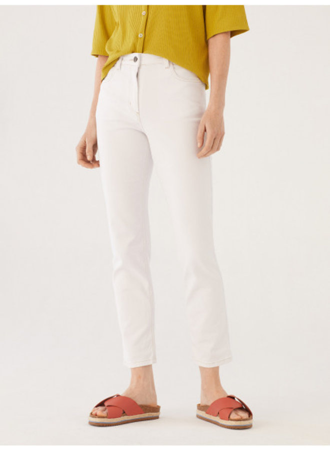 Nice Things - Fitted Jeans - White