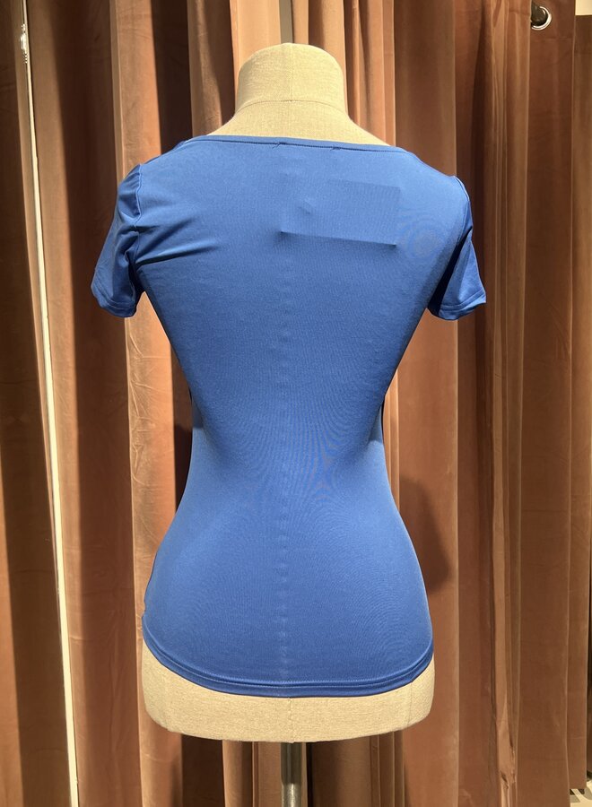 Top Kim Short Sleeve - Royal Bleu