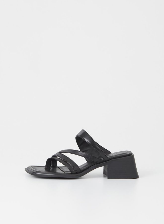 Vagabond Ines Sandals - Black Cow Leather