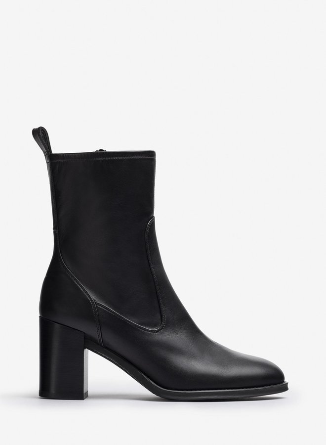 Unisa Until High Heel Ankle Boots - Black