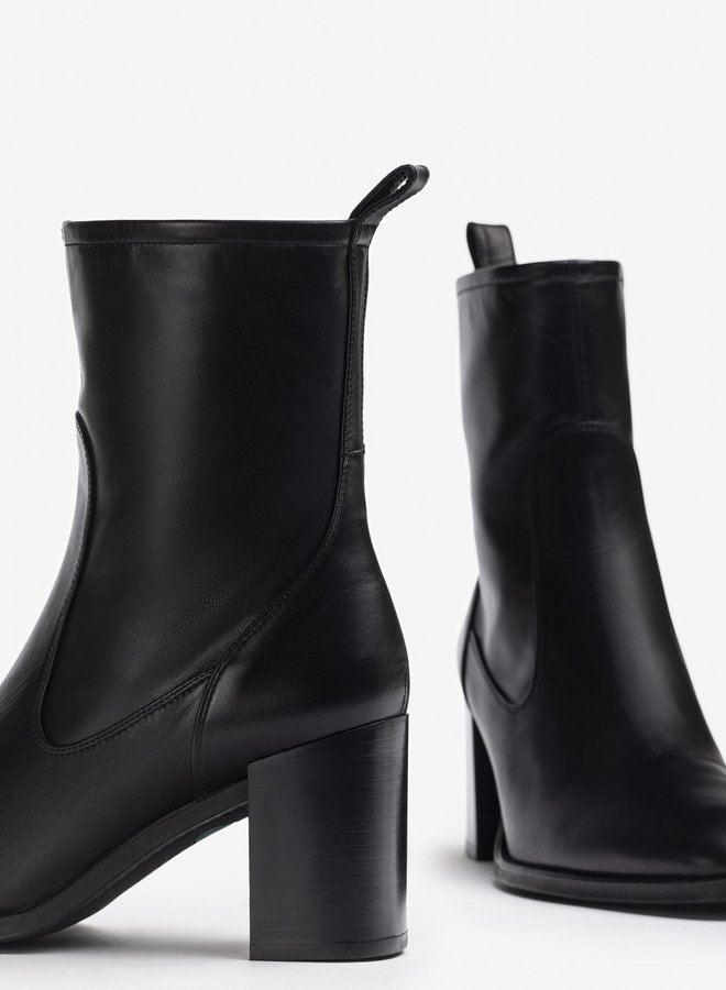 Unisa Until High Heel Ankle Boots - Black