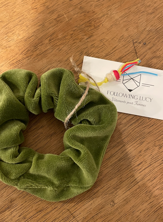 Following Lucy - Scrunchie Lucy - Olive Verte