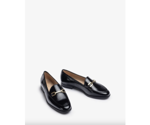 Unisa Loafer Daimiel Patent Leather Black Following Lucy
