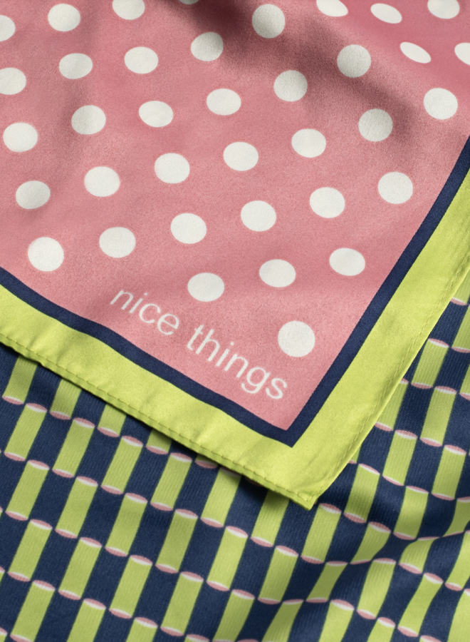 Nice Things - Handkerchief Patch prints - Rose