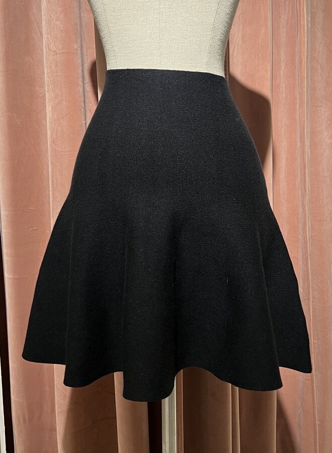 Knit Skirt - Noir