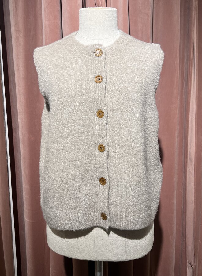 Gilet Keep Me Warm - Taupe