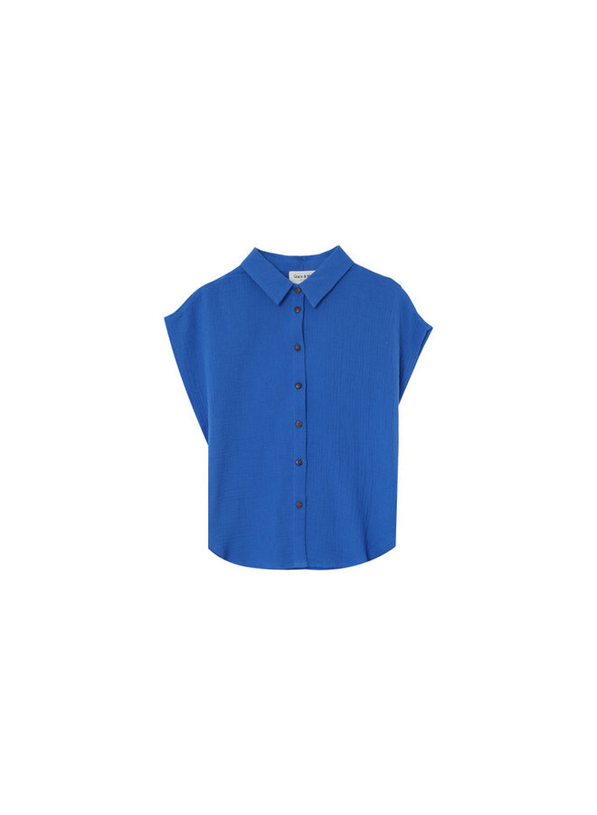 G&M - Chemise Metisse - Bleu