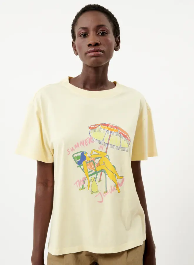 FRNCH - T-Shirt Parasol - Jaune