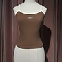 Following Lucy - The Lucy Tanktop - Marron et Beige