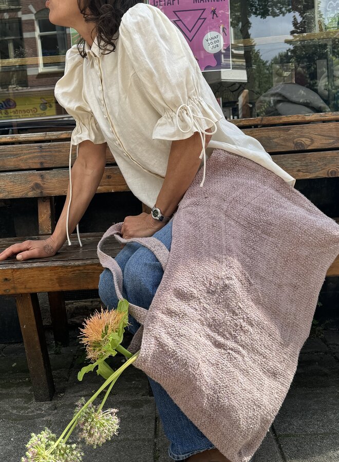 Following Lucy - Dream Linen Blouse - Ecru