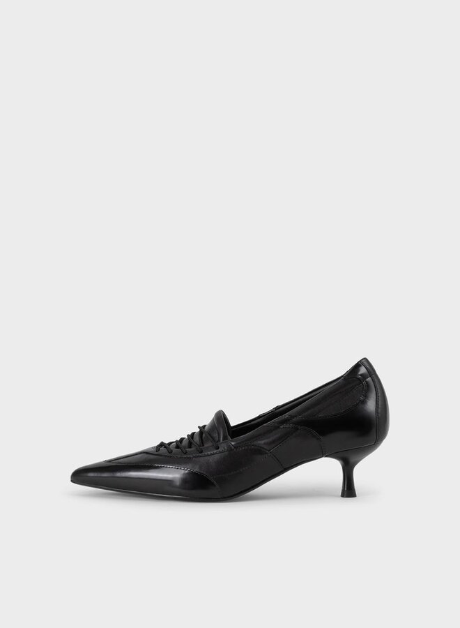 Vagabond - Lykke Pumps - Black Leather Comb