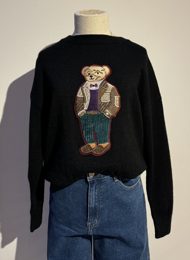 Copy of Pull Petit Ours - Noir (One Size)