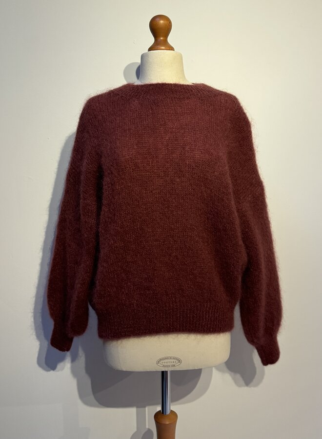 Pull Parisienne - Bordeaux (One Size)