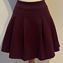 Jupe Short Jazzy -  Bordeaux