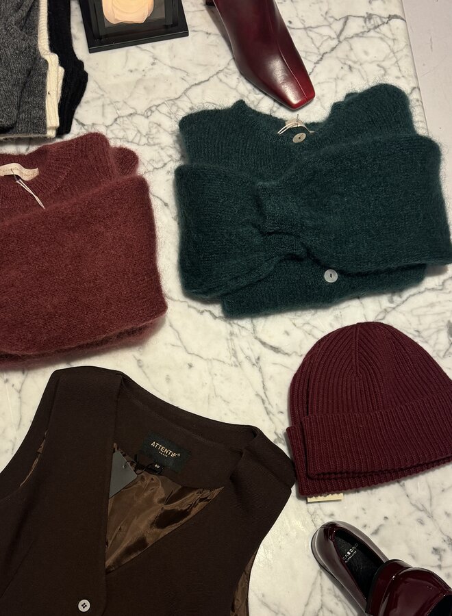 Gilet Parisienne - Vert Sapin (One Size)