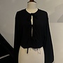 Top Bow Tie - Noir
