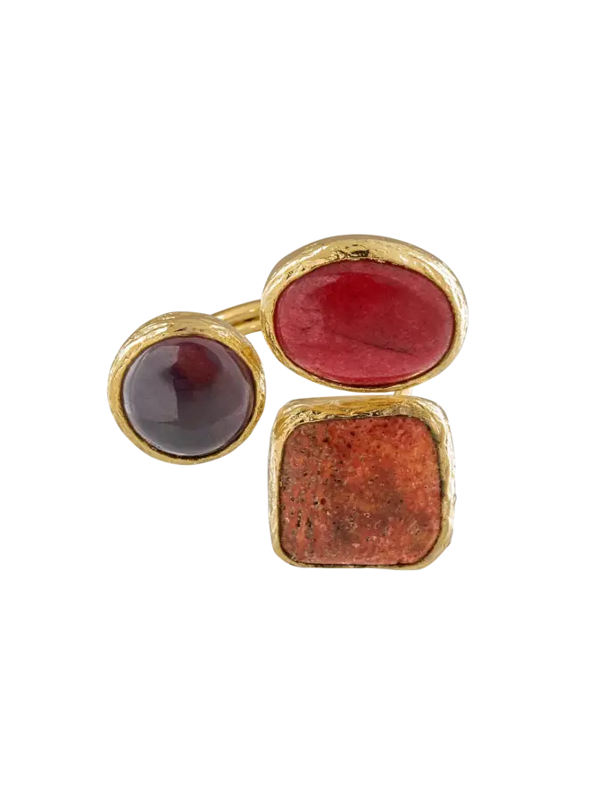 Susmie's - Avant-garde Ring - Red