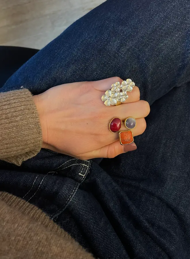 Susmie's - Avant-garde Ring - Red