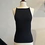 Basic Square Neck Top - Noir