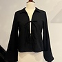 Top Luc Ce - Bow Tie - Linen Noir