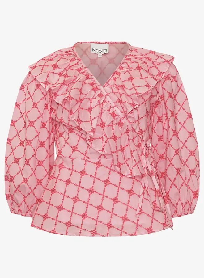 Noella - Kolina Blouse - Pink Lemonade