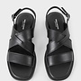 Vagabond - Connie Sandals - Black Leather
