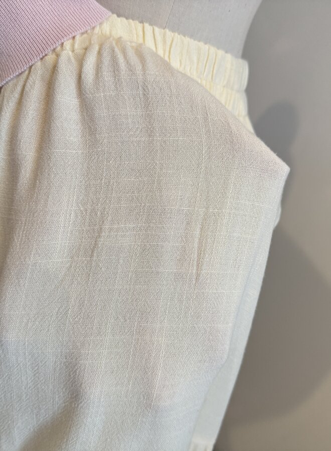 Maxi Jupe Linen - Jaune