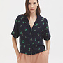 Nice Things - "Dice Game Print" Short Sleeve - Navy