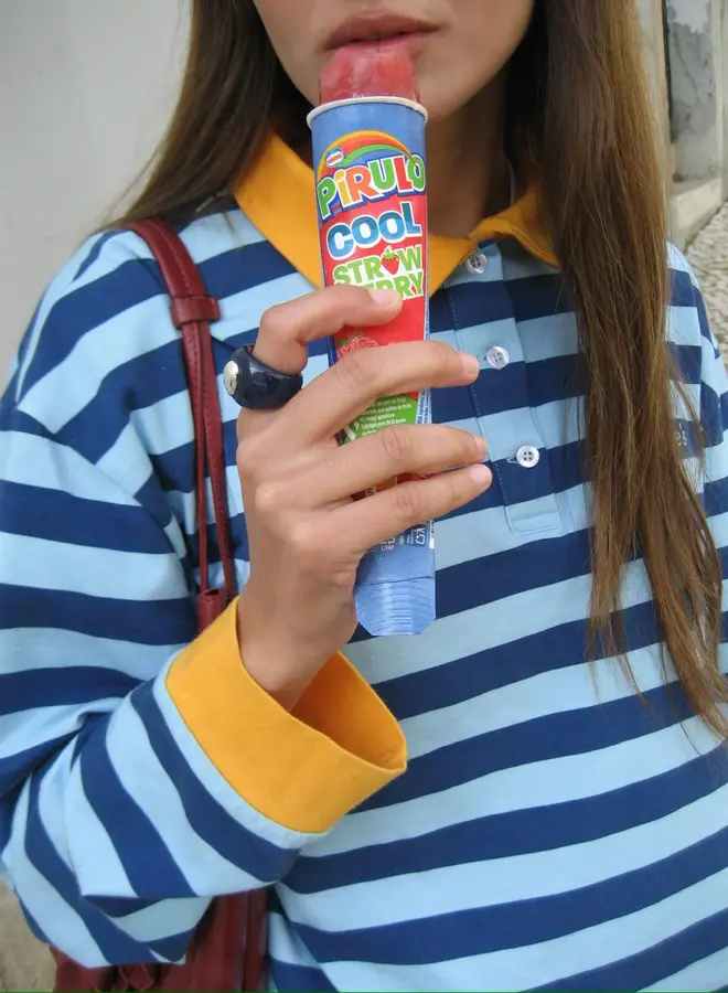 Susmie's - Harper Blue Shirt