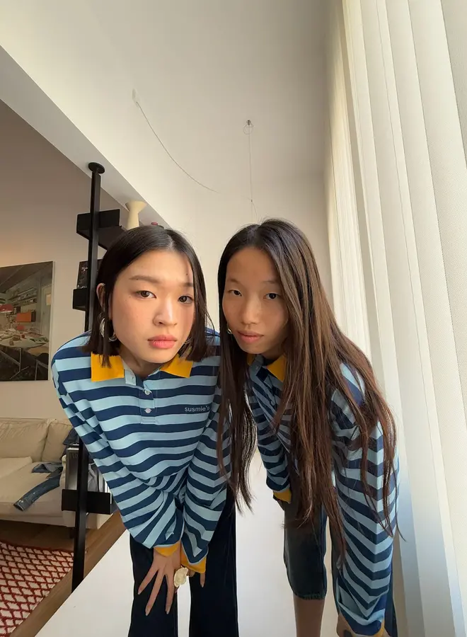 Susmie's - Harper Blue Shirt