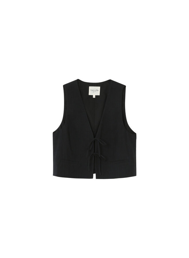 G&M - Gilet Rubens - Noir