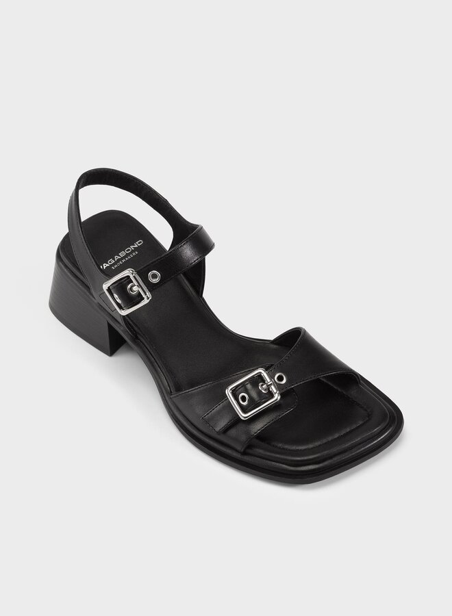 Vagabond - Ines Buckle Sandal - Black