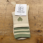 Amour Socks - Beige et Vert (One Size)