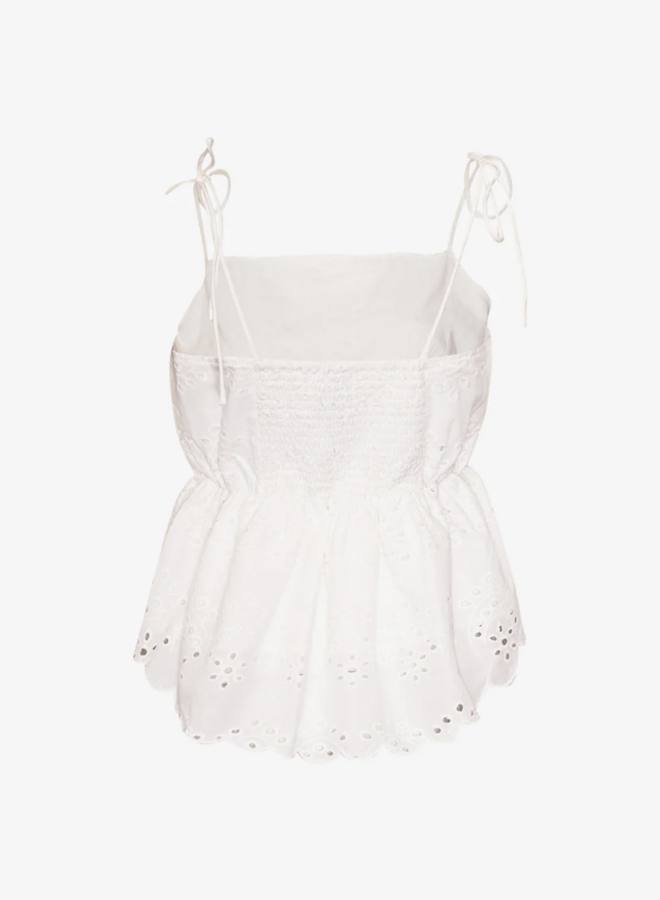Noella - Libby Blouse - White